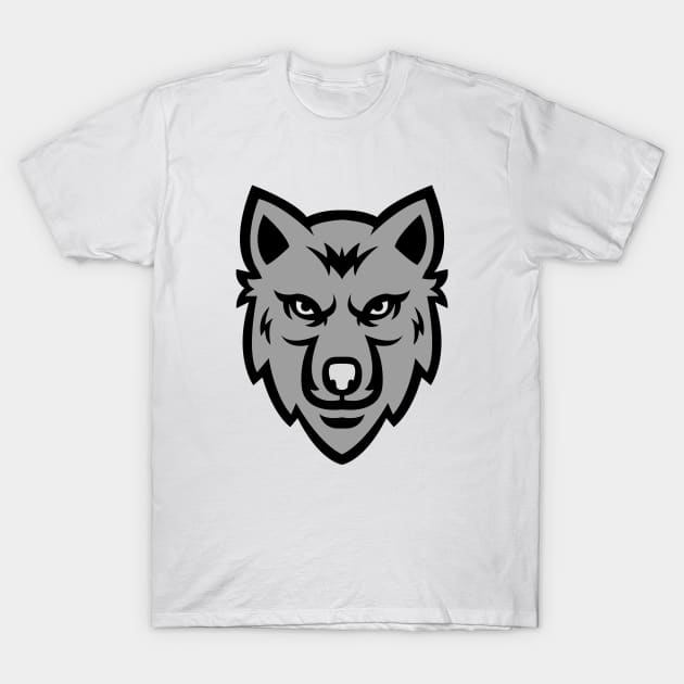 Wolf logo online t shirt